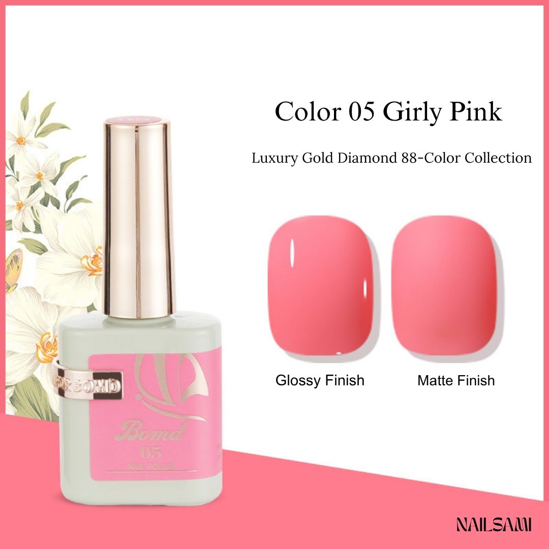 BOMD 88-Color Lux Gel Polish - Individual Bottle