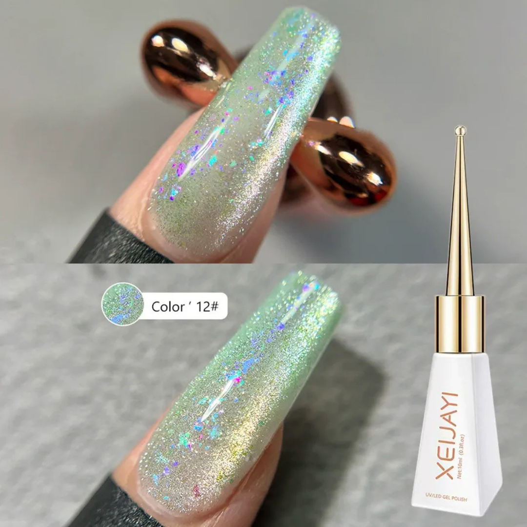 Moonrise Serenity Shimmering Cat Eye Gel Polish