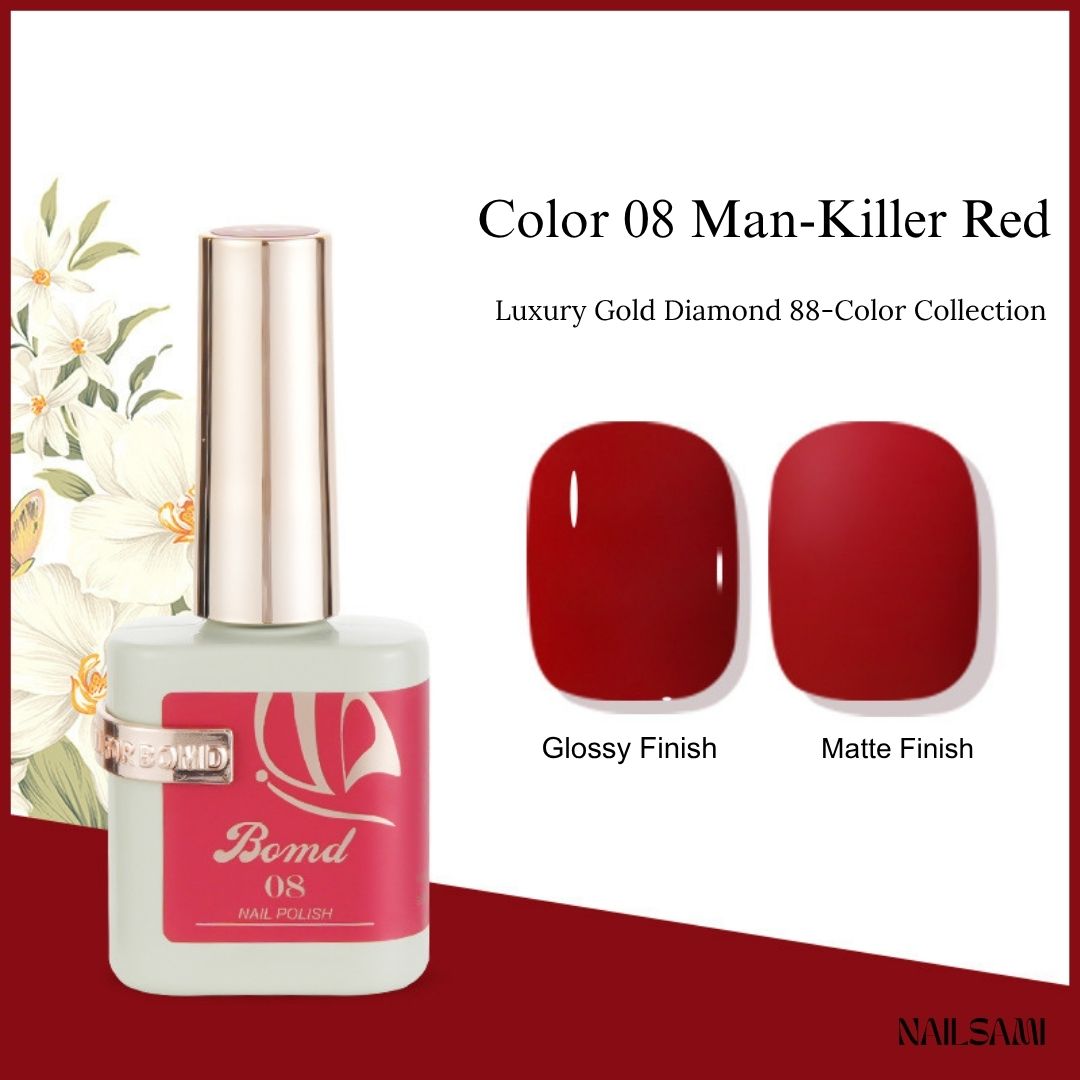 BOMD 88-Color Lux Gel Polish - Individual Bottle