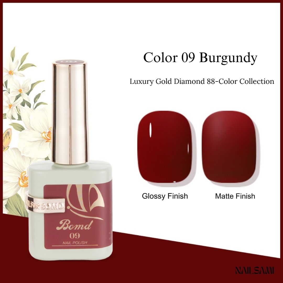 BOMD 88-Color Lux Gel Polish - Individual Bottle