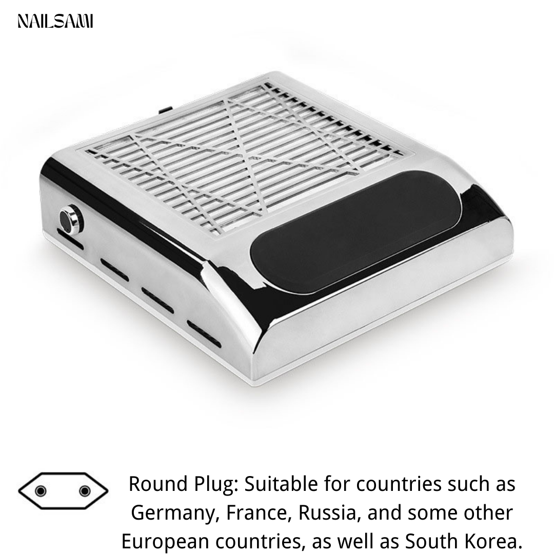 80W Nail Dust Collector with Hand Rest