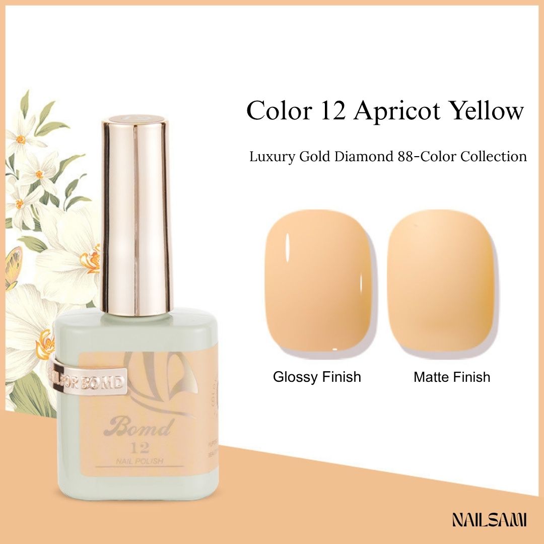 BOMD 88-Color Lux Gel Polish - Individual Bottle