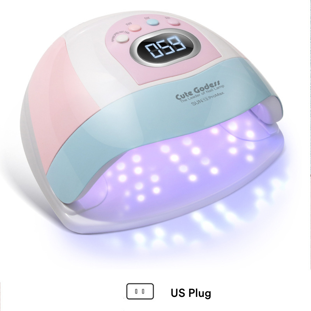 Sun 13 Pro Max Macaron Dual-Light LED/UV Nail Lamp