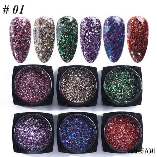 Glitter Dip Powder Nail