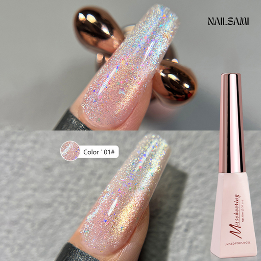 Moonrise Serenity Shimmering Cat Eye Gel Polish