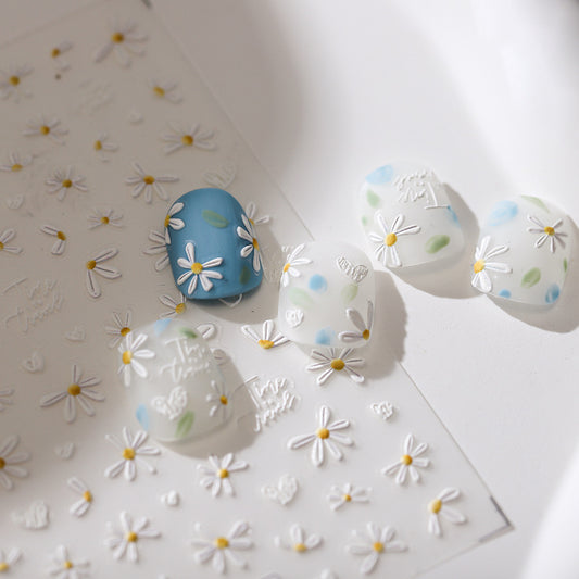 Garden Blossom Nail Stickers Fulfilled by NAILSAMI