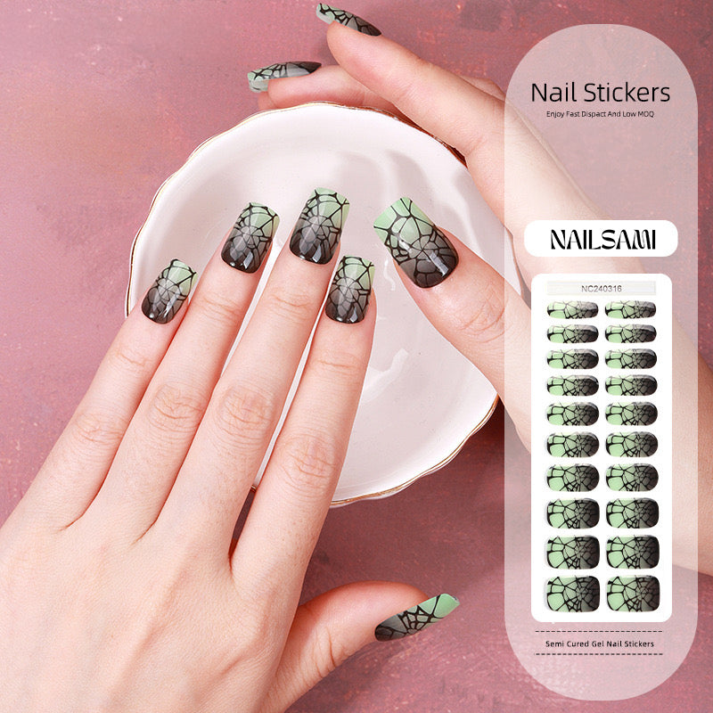 Haunted Forest | Semi Cured Gel Nail Sticker Kit