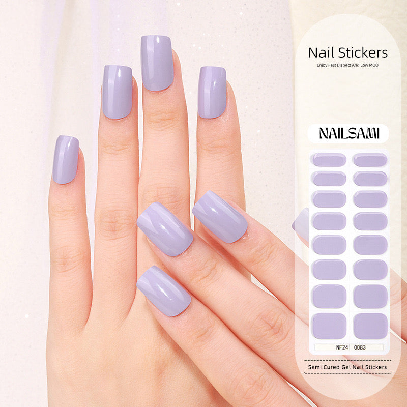 Lavender Dreams | Semi Cured Gel Nail Sticker Kit — image 2 of 2