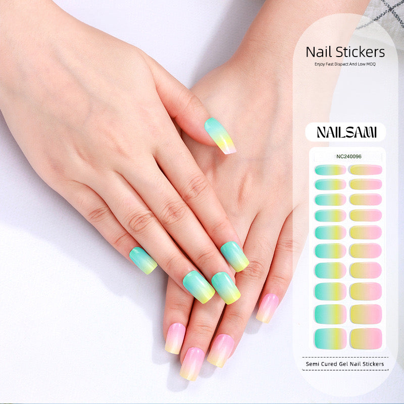 Delight | Semi Cured Gel Nail Sticker Kit