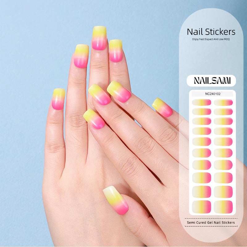 Sunrise | Semi Cured Gel Nail Sticker Kit — image 2 of 2