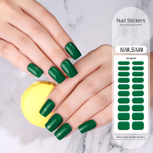 Forest | Semi Cured Gel Nail Sticker Kit
