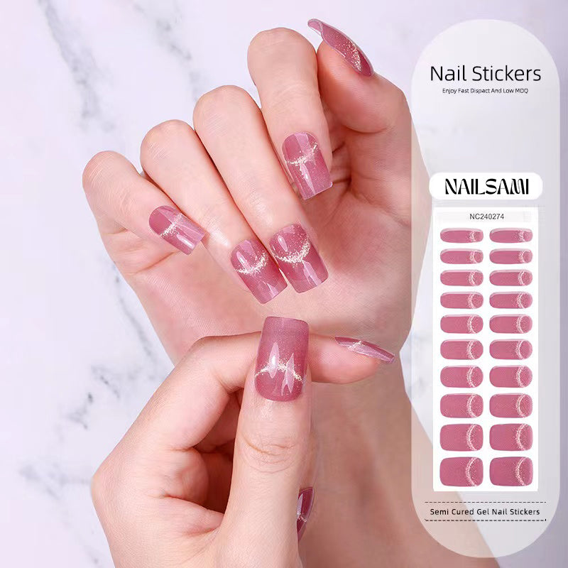 Dusty Rose | Semi Cured Gel Nail Sticker Kit