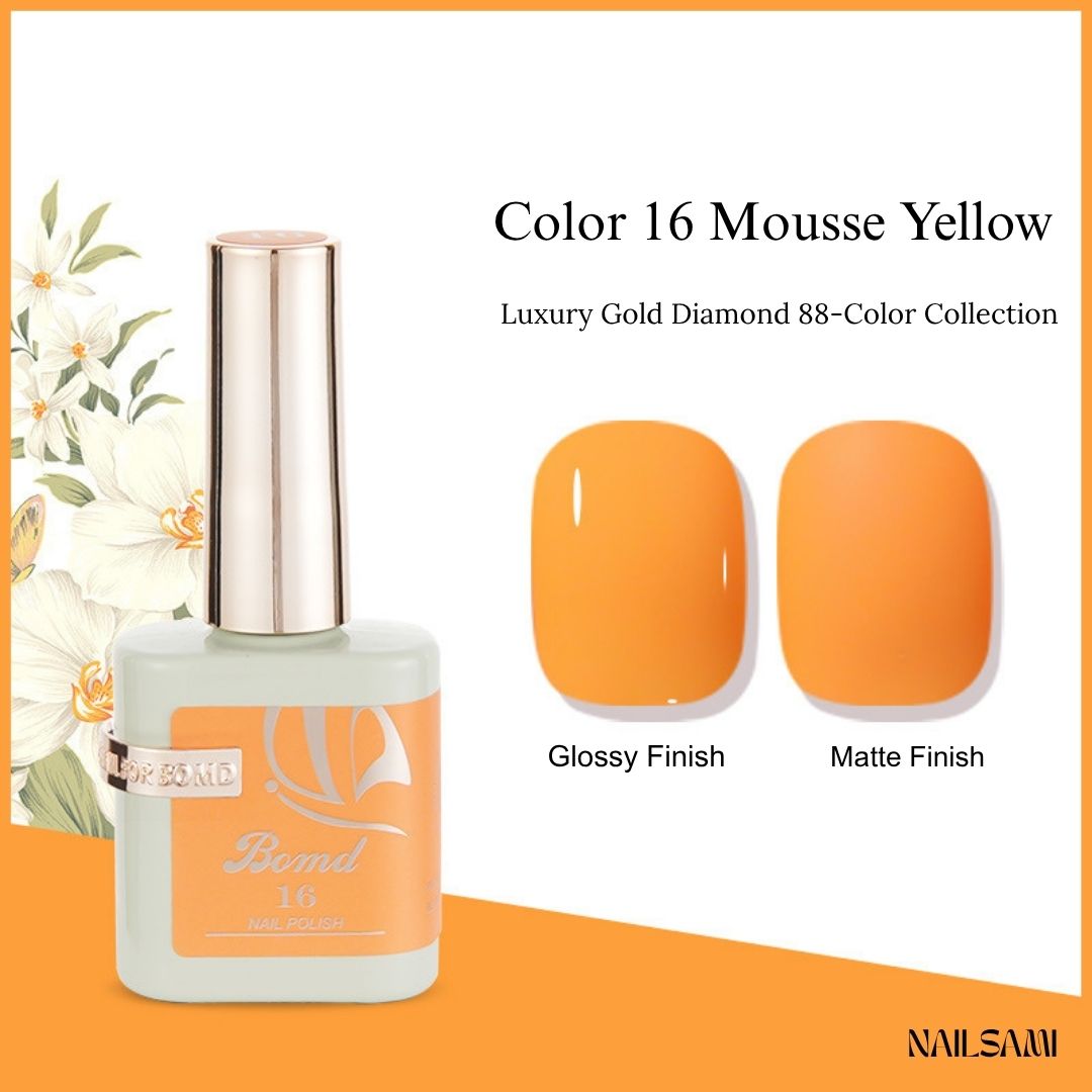 BOMD 88-Color Lux Gel Polish - Individual Bottle