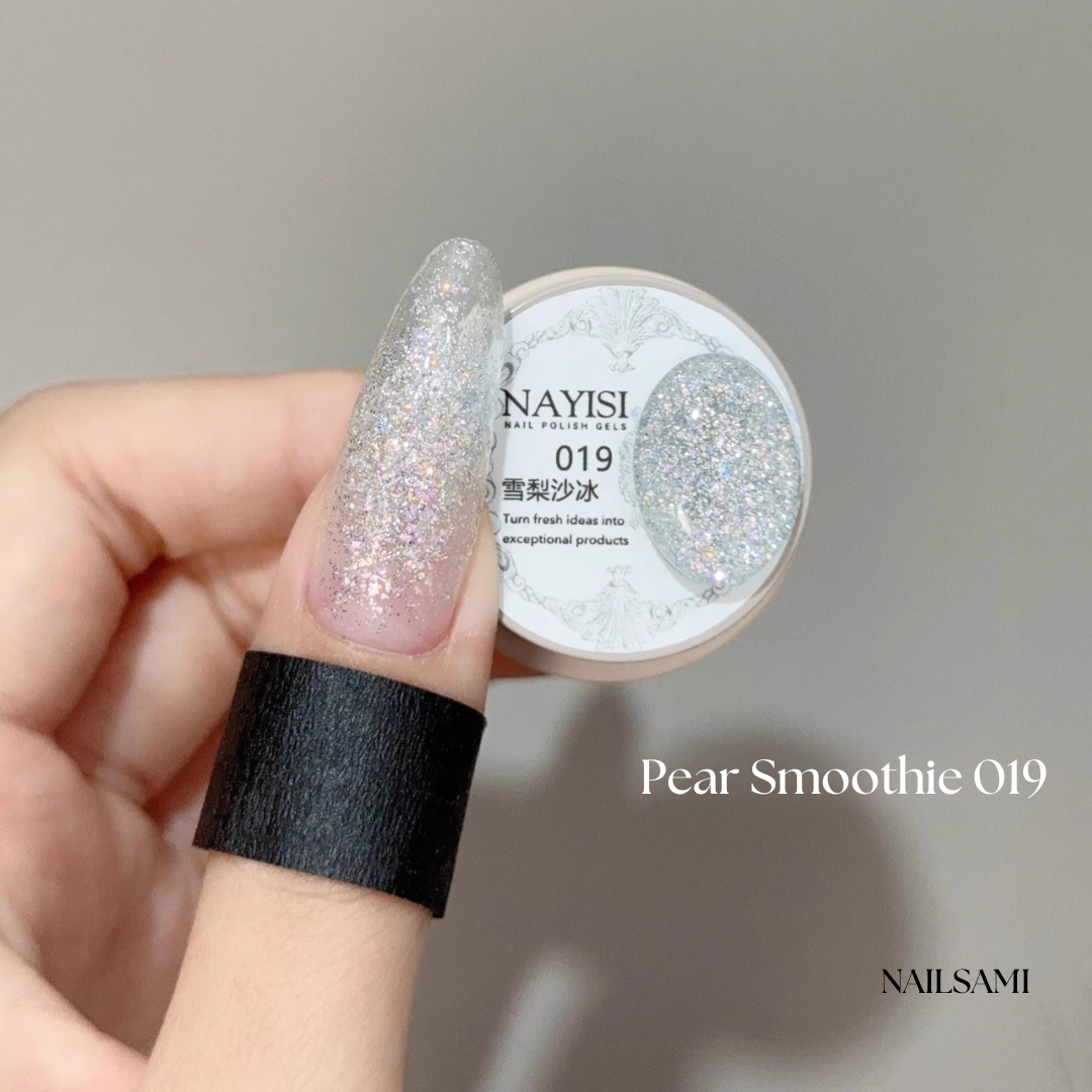 Nayisi Korean luxury Gemstone Glitter Gel Set