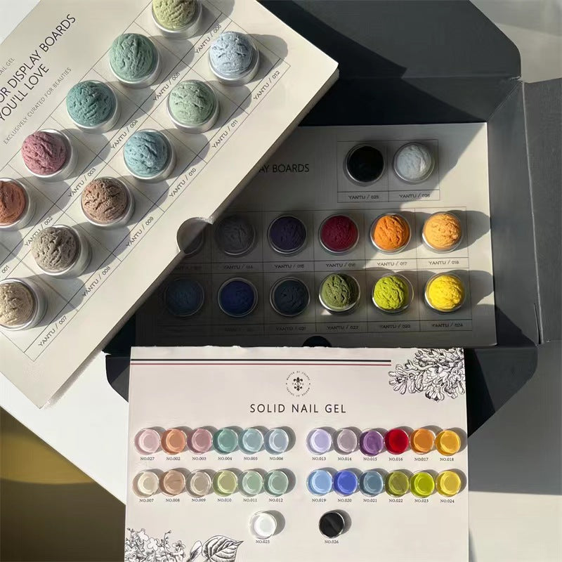 Ice Cream Gel Polish Set - 26-colours NAILSAMI