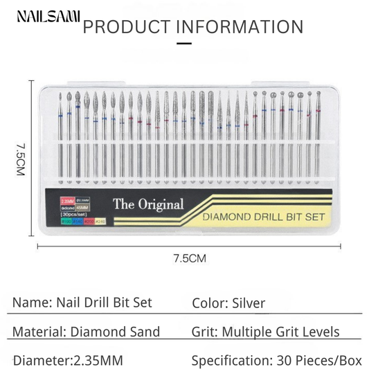 Nail Drill Bit Set