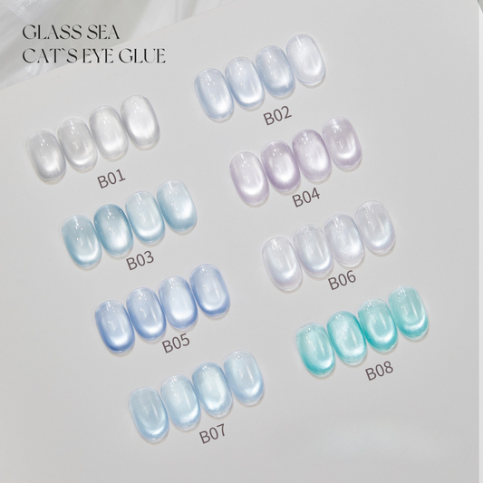 Summer Ocean Cat Eye Mini Set