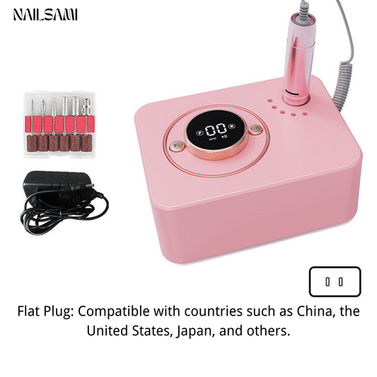 Nail Drill Machine Set at Home – Rechargeable