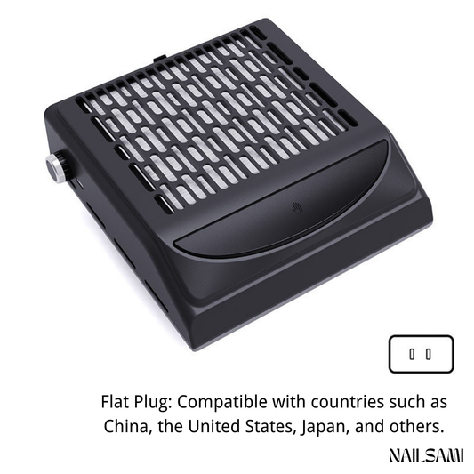 100W Rechargeable Nail Dust Collector