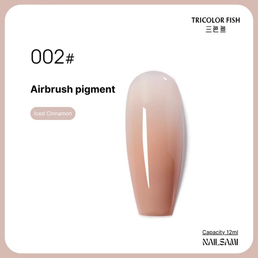 Professional Airbrush Sprayers Nail Paint Set - 16 Vibrant Colors