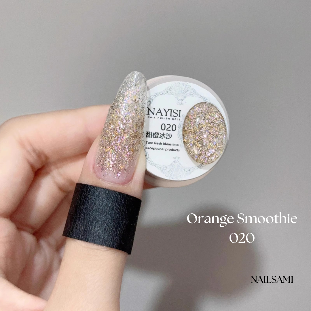 Nayisi Korean luxury Gemstone Glitter Gel Set