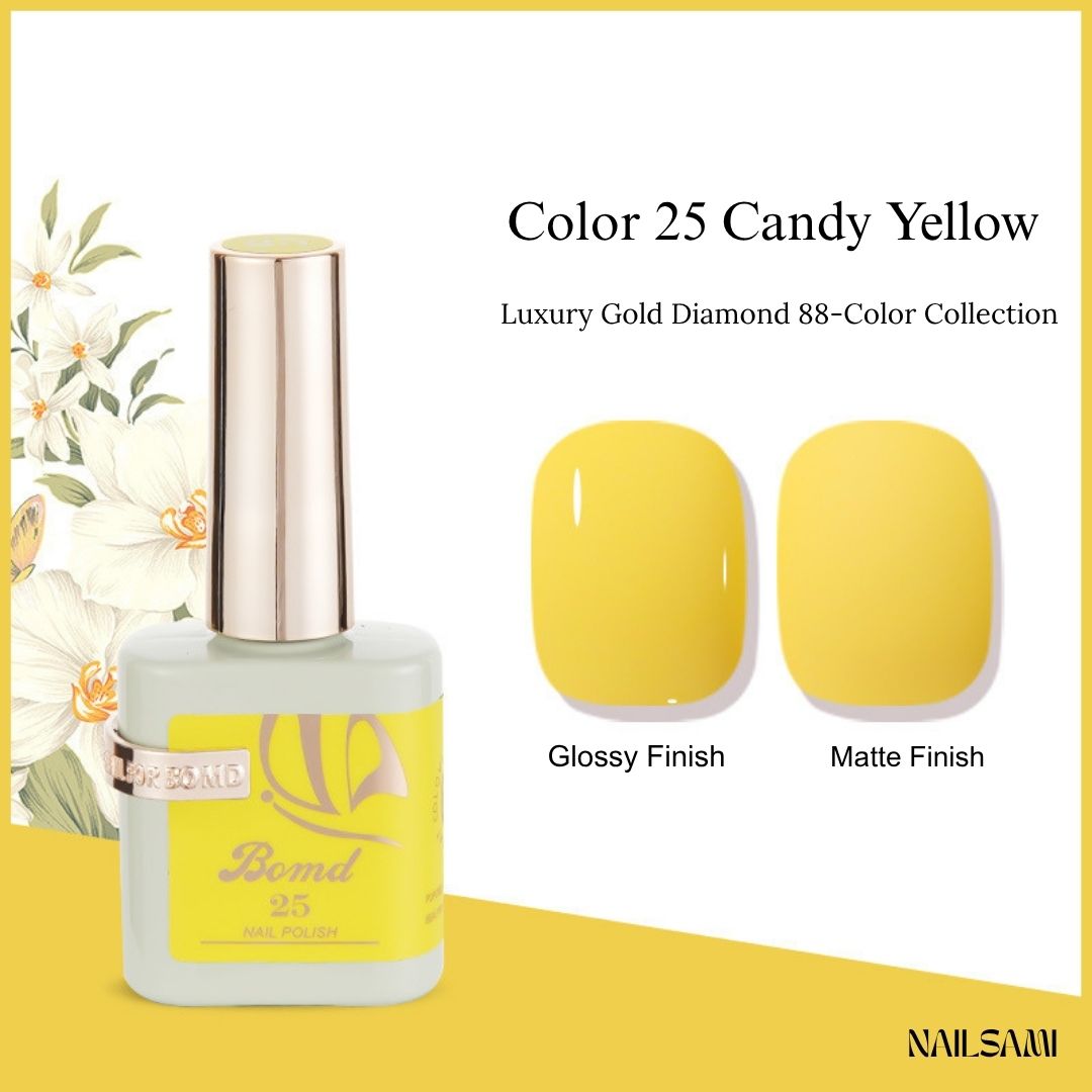BOMD 88-Color Lux Gel Polish - Individual Bottle