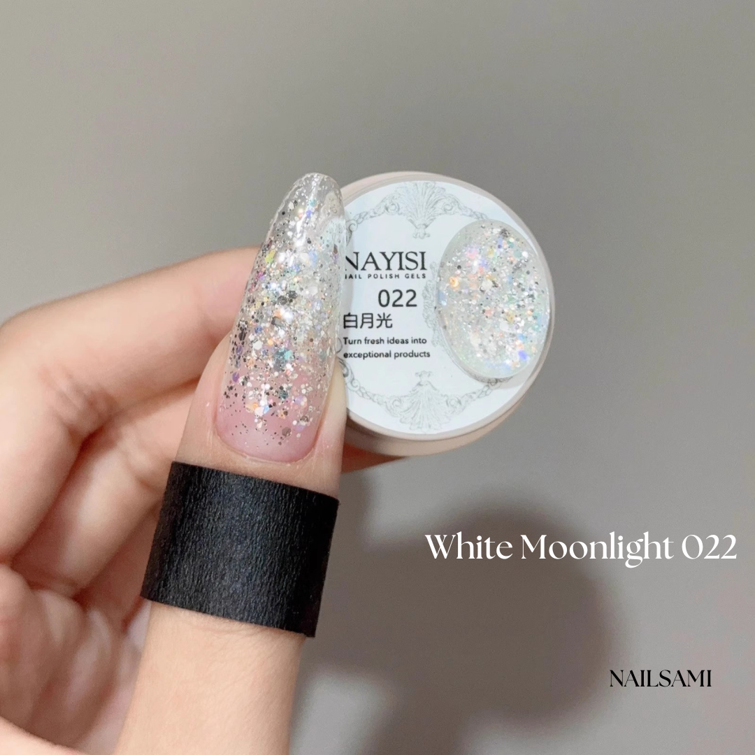 Nayisi Korean luxury Gemstone Glitter Gel Set