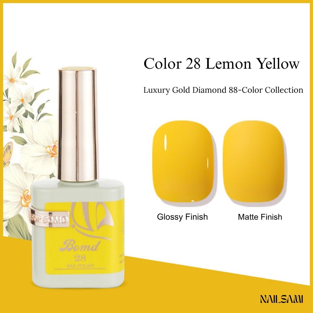 BOMD 88-Color Lux Gel Polish - Individual Bottle