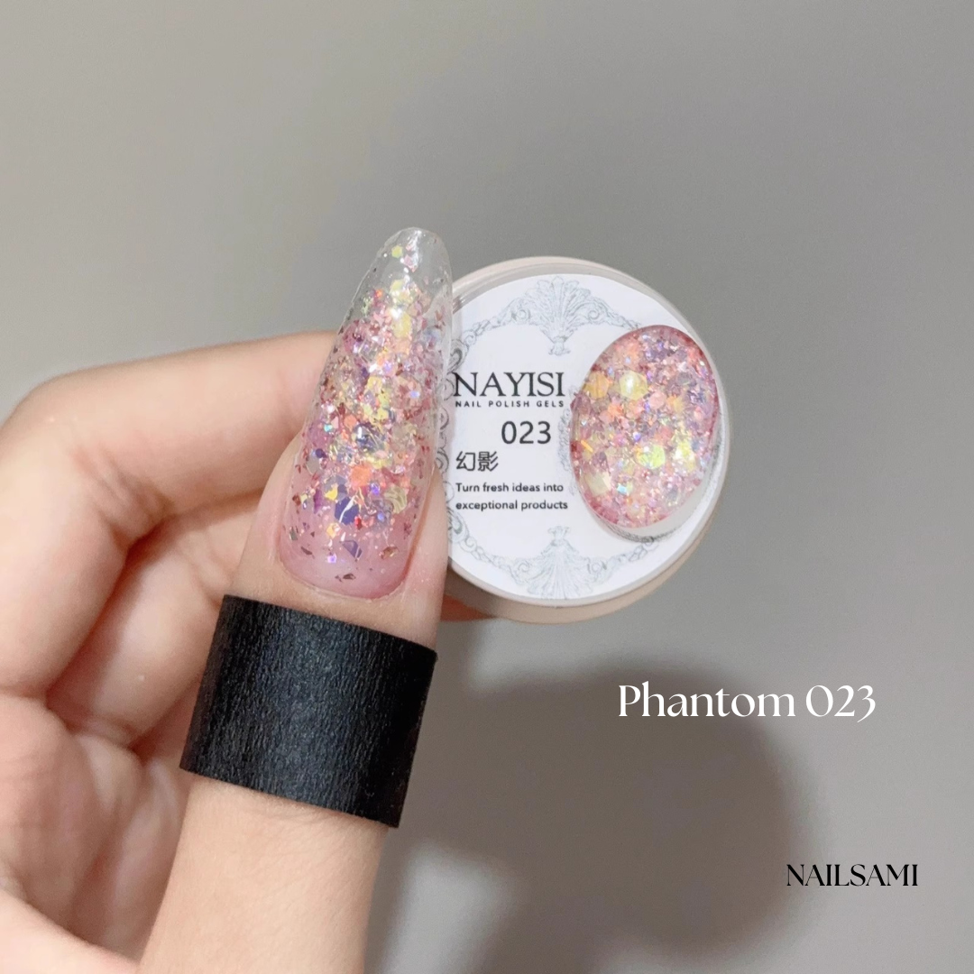 Nayisi Korean luxury Gemstone Glitter Gel Set