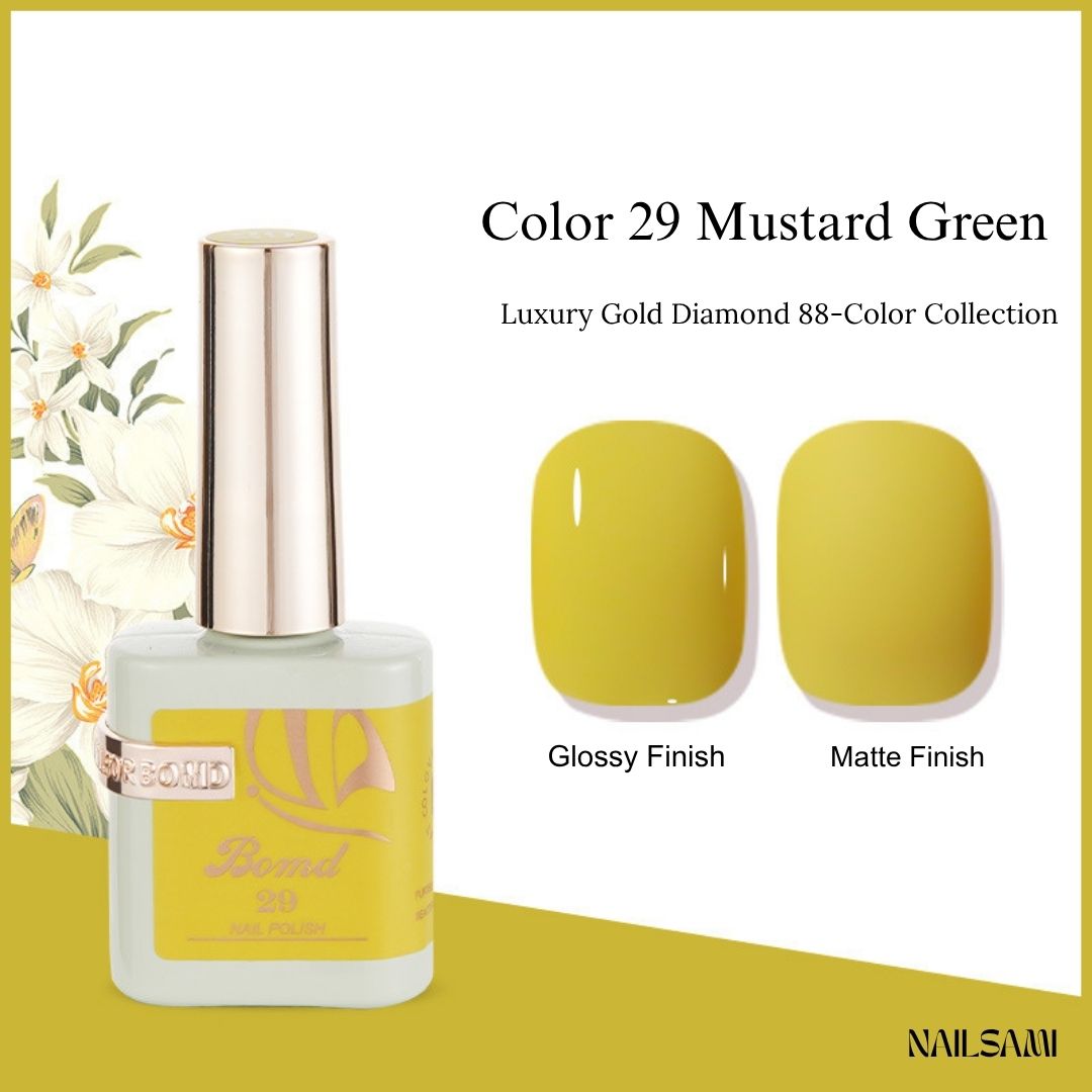 BOMD 88-Color Lux Gel Polish - Individual Bottle