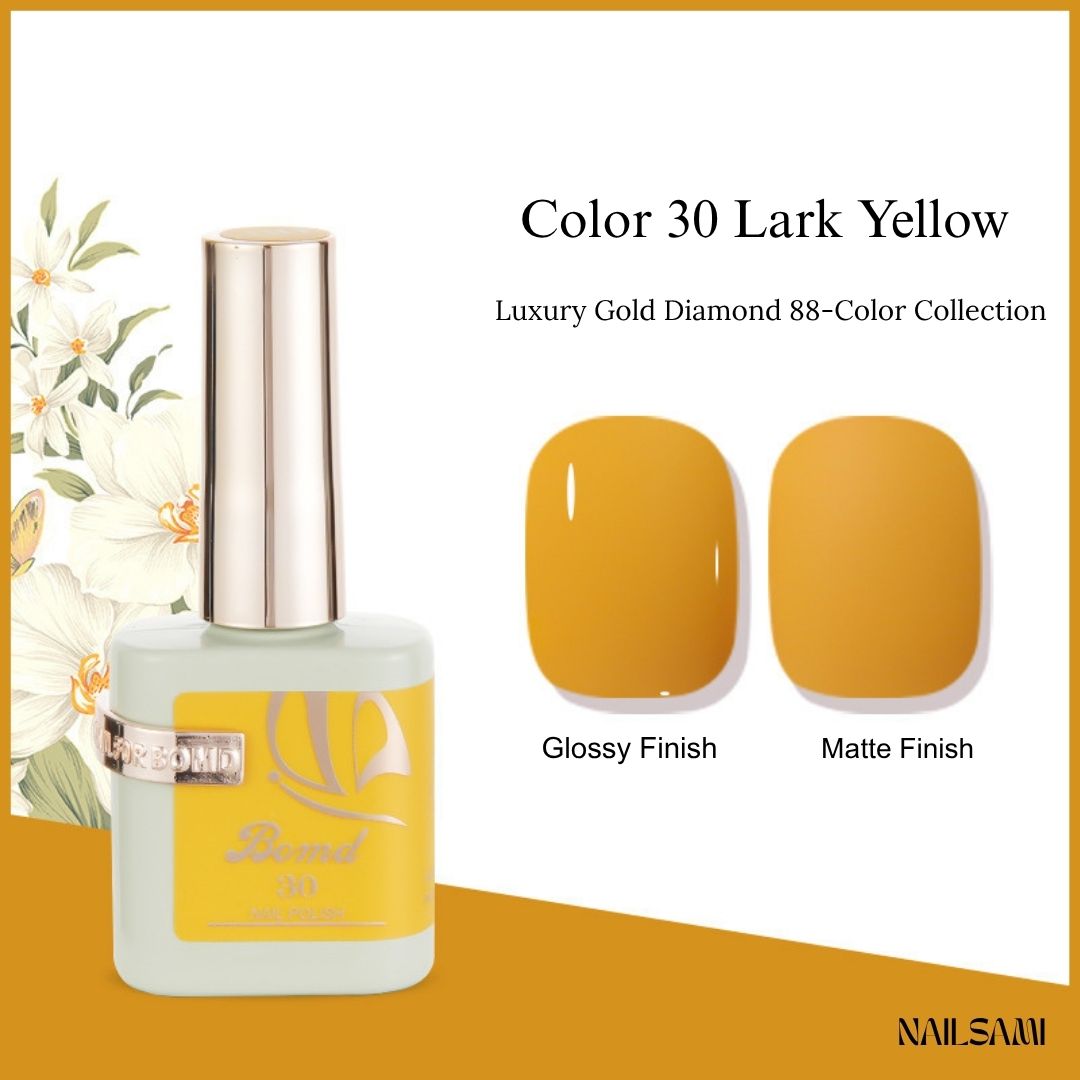 BOMD 88-Color Lux Gel Polish - Individual Bottle