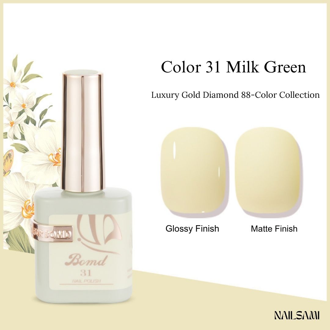 BOMD 88-Color Lux Gel Polish - Individual Bottle