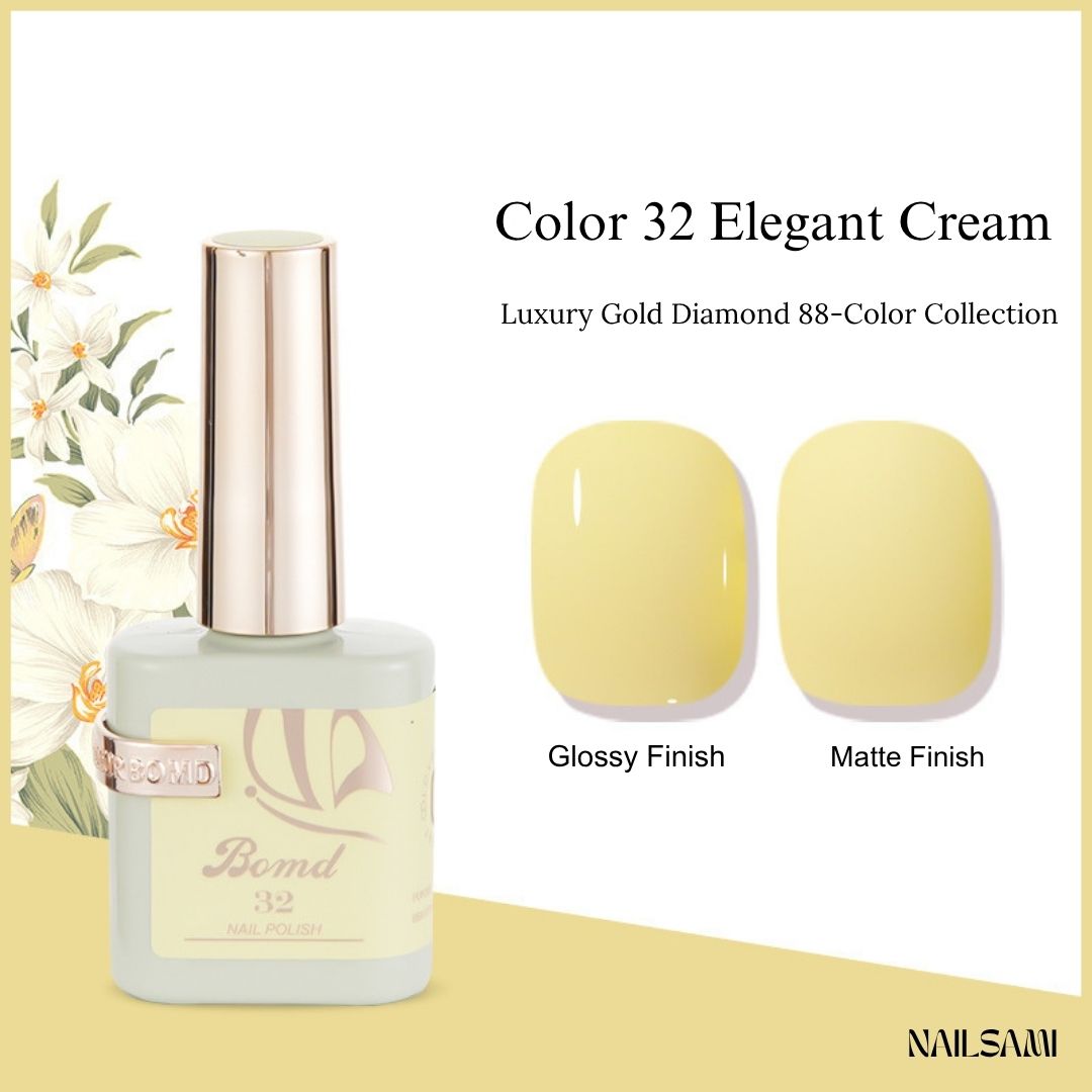 BOMD 88-Color Lux Gel Polish - Individual Bottle