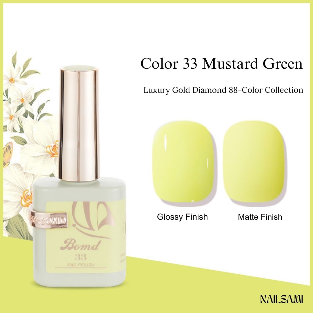 BOMD 88-Color Lux Gel Polish - Individual Bottle