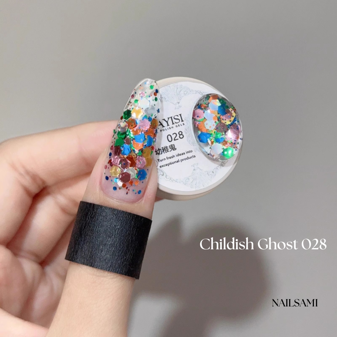 Nayisi Korean luxury Gemstone Glitter Gel Set