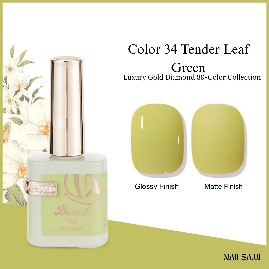 BOMD 88-Color Lux Gel Polish - Individual Bottle