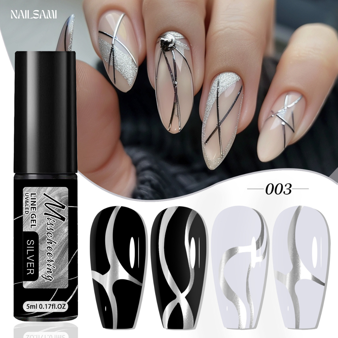 Metallic Nail Line Gel for French Tip — image 3 of 3