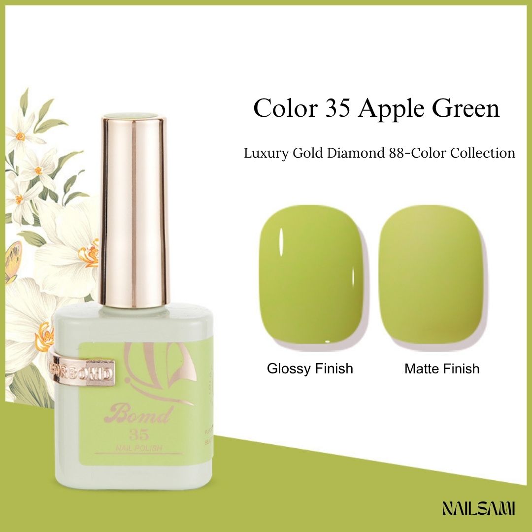 BOMD 88-Color Lux Gel Polish - Individual Bottle