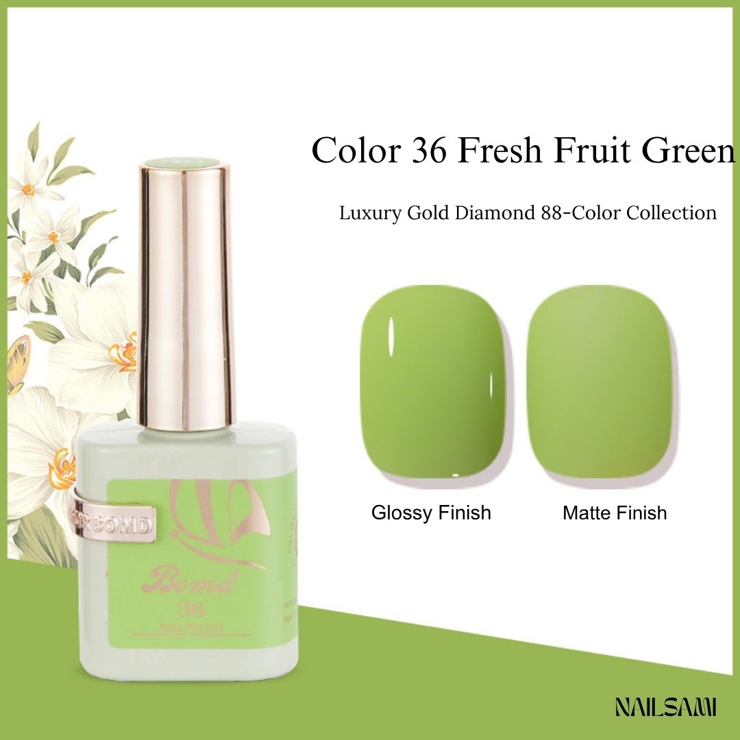 BOMD 88-Color Lux Gel Polish - Individual Bottle