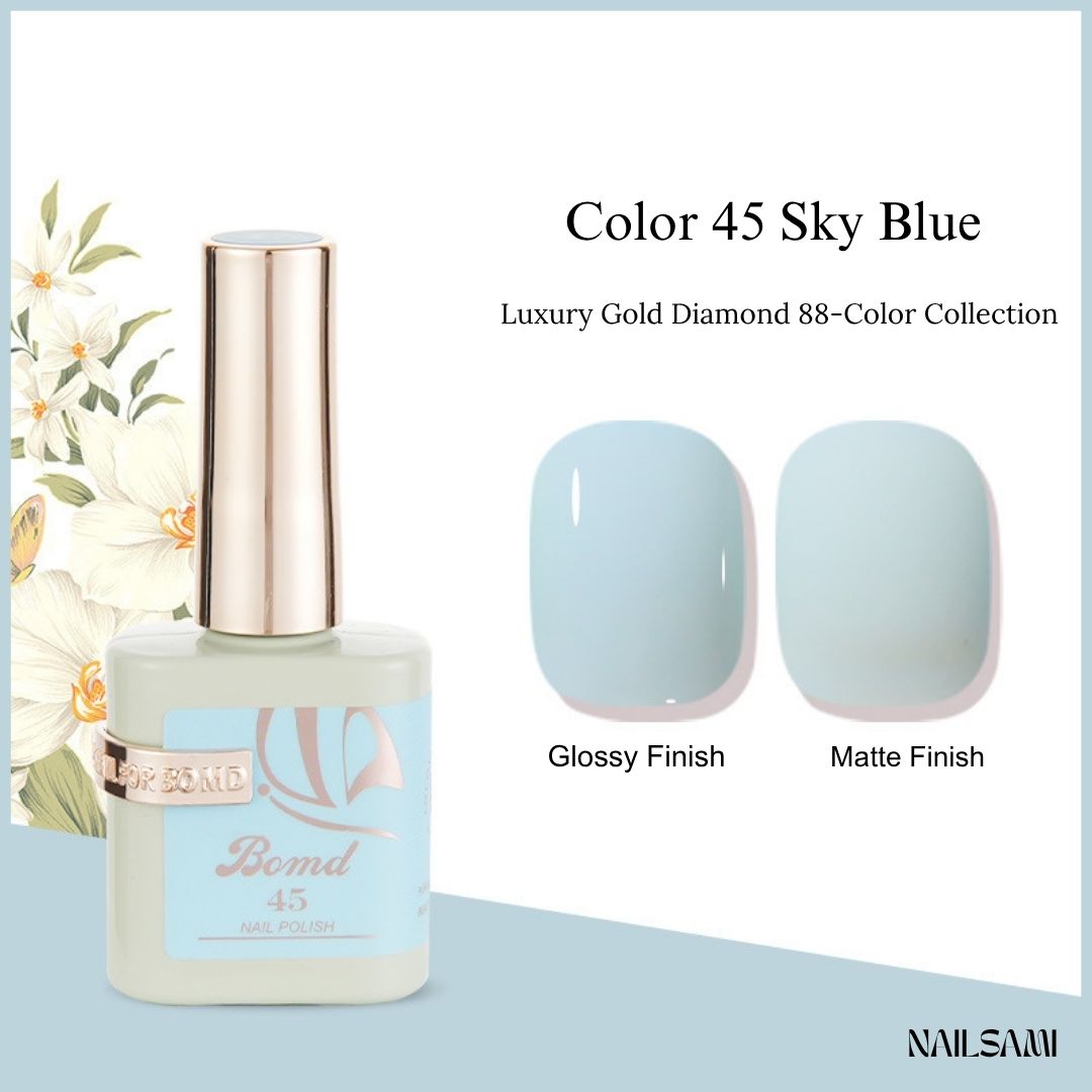 BOMD 88-Color Lux Gel Polish - Individual Bottle