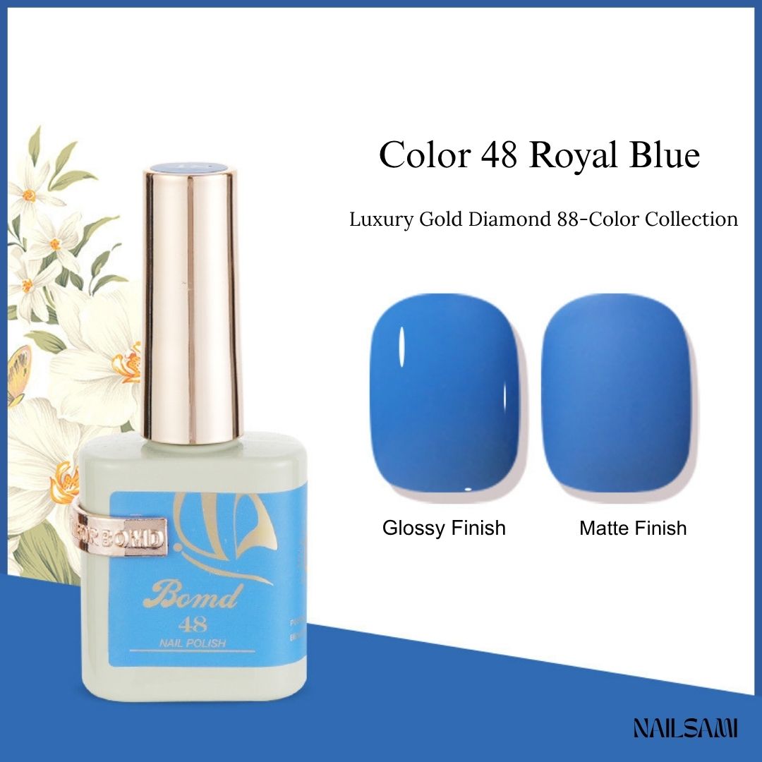 BOMD 88-Color Lux Gel Polish - Individual Bottle