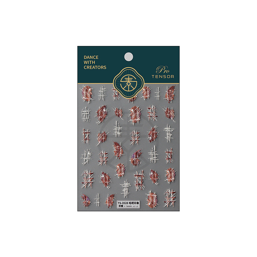Magico 5D Engraved Nail Stickers NAILSAMI
