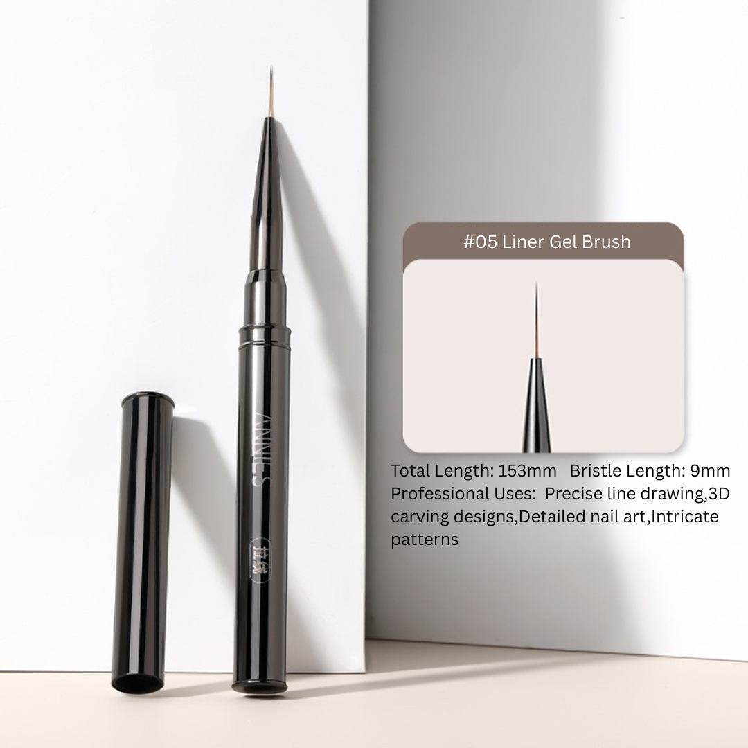 Japanese Nail Brush Set with Cap