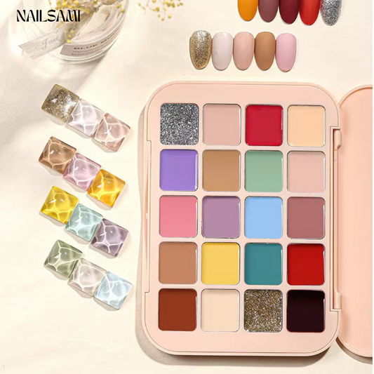 Macaron Solid Nail Gel Forest Serie