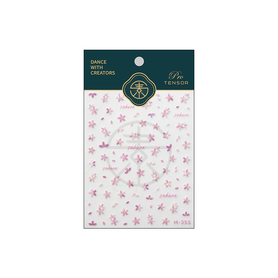 Sakura Blossom Nail Stickers Fulfilled by NAILSAMI