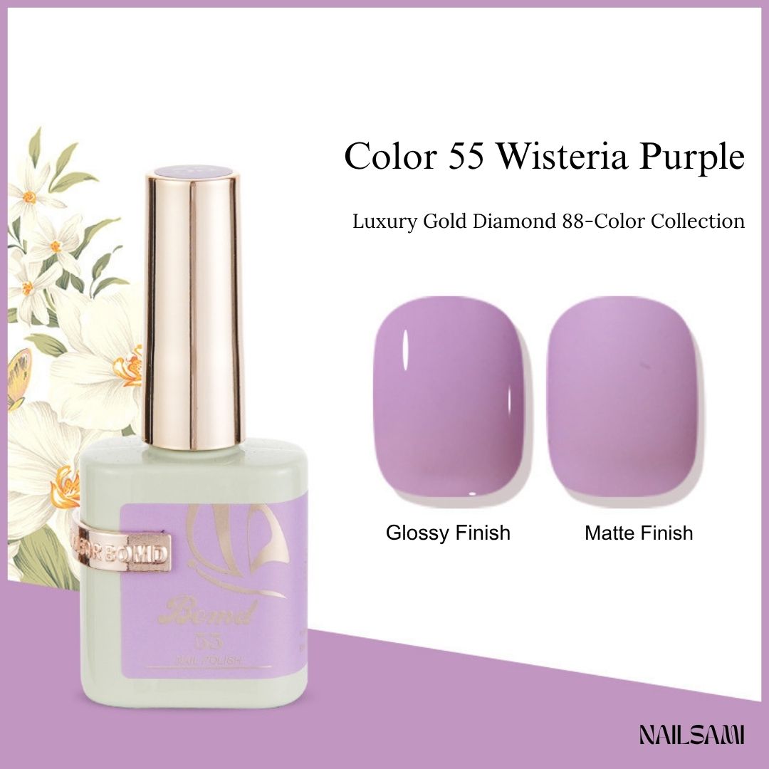 BOMD 88-Color Lux Gel Polish - Individual Bottle