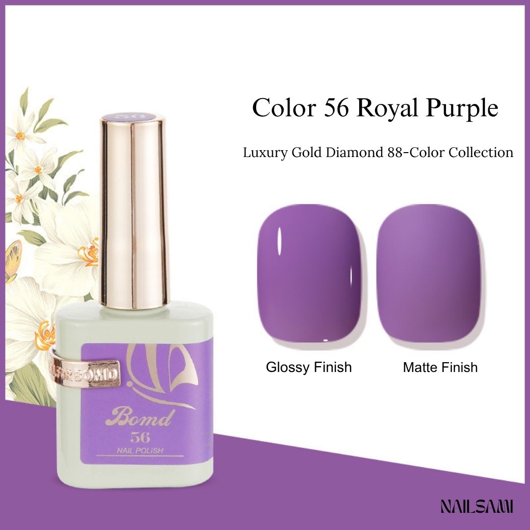 BOMD 88-Color Lux Gel Polish - Individual Bottle