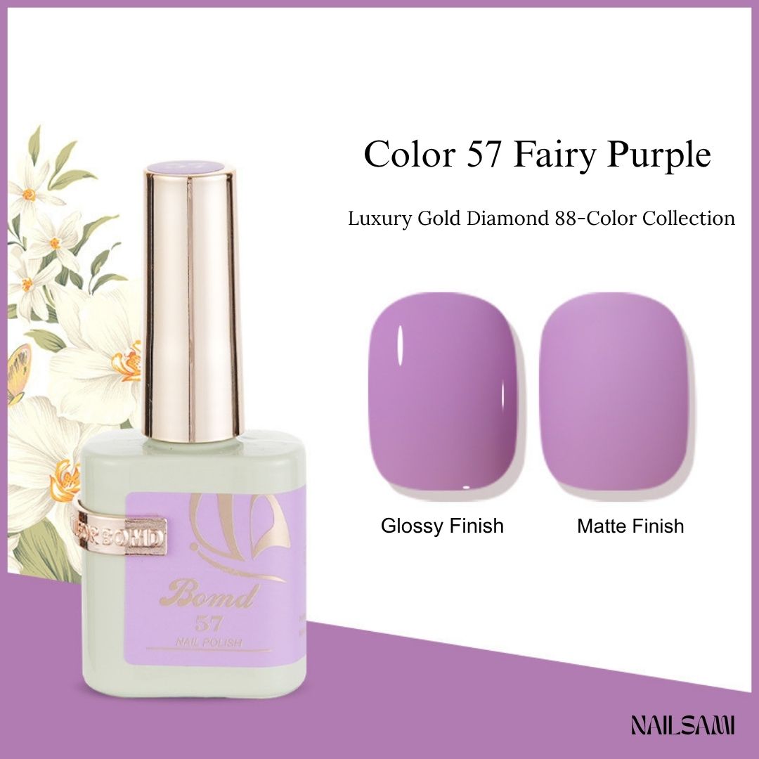 BOMD 88-Color Lux Gel Polish - Individual Bottle