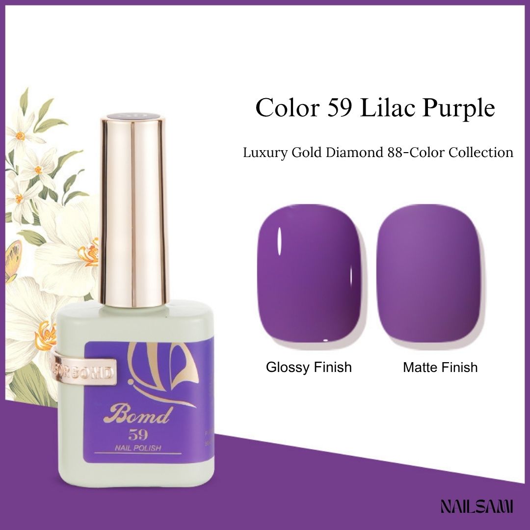 BOMD 88-Color Lux Gel Polish - Individual Bottle