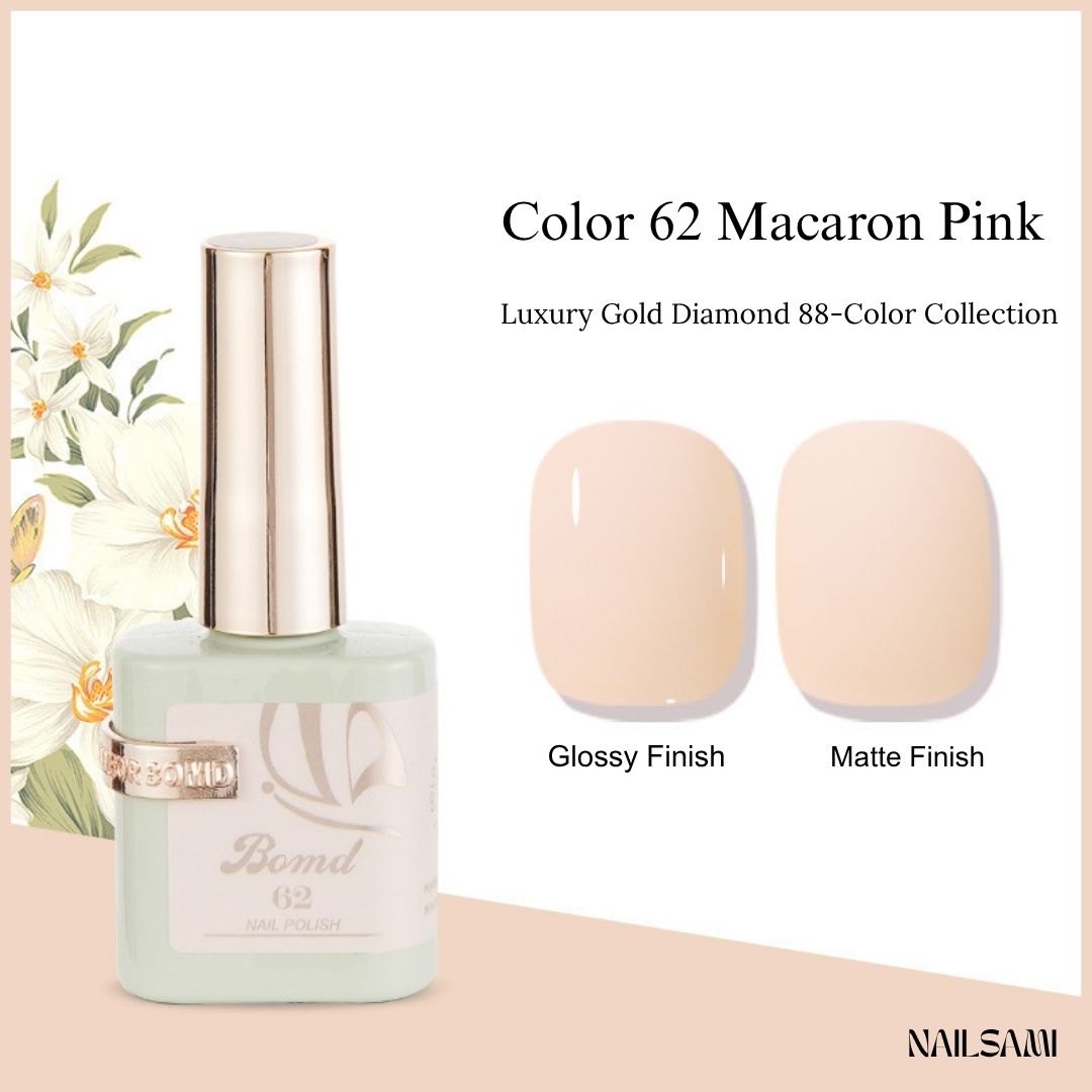 BOMD 88-Color Lux Gel Polish - Individual Bottle
